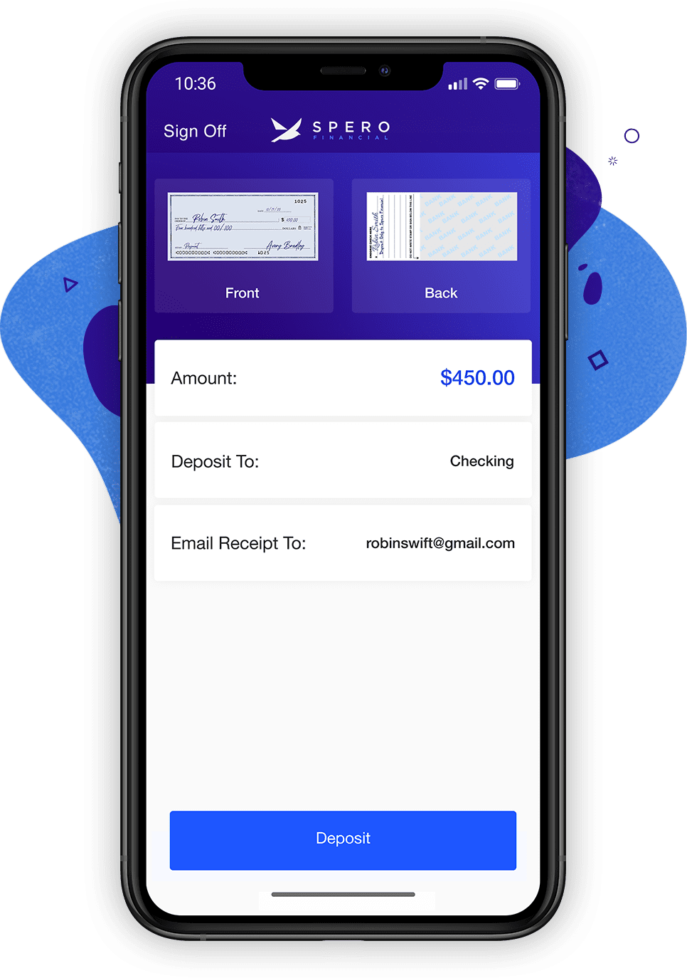 mobile deposit