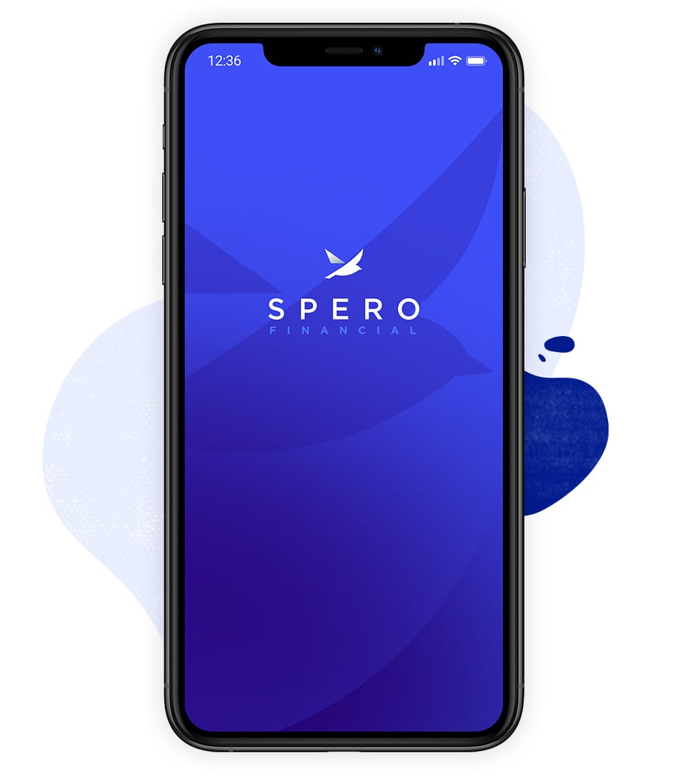 Spero Mobile Banking App background